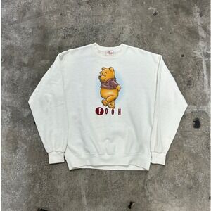 Vintage 90s Disney Winnie The Pooh Sweatshirt Size Medium